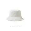 2025 Nuevo Sombrero de Pescador Grueso de Felpa para Compras de Invierno Protección para las Orejas Versátil Multicolor Estilo Japonés Sombrero de Cubo Cálido para Mujer