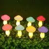 Luces de Hongo Solares para Exteriores, Venta Caliente de Productos Nuevos Transfronterizos, Decoración Navideña Impermeable, Luces LED Creativas con Forma