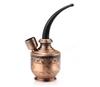 Conjunto de cachimbo de água retrô grande para narguilé, conjunto de fumar com filtro de água circulante, dourado, clássico, masculino JD-128