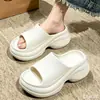 Nuevas sandalias de verano para mujer con suela gruesa para exteriores y playa, que aumentan la altura, súper populares, nuevas de moda 2026, sandalias de moda