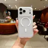 Aplicable para Apple 18promax Funda Magnética Mate para Teléfono iPhone 17 Agujero de Precisión Cobertura Total Disipación de Calor Funda Protectora Carcasa Dura