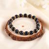 Pulsera de piedra natural de dopamina de 8 mm para hombres y mujeres, pulsera de cuentas de ágata transfronteriza, joyería de cristal versátil para amantes
