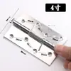 Dobradiça de mola de aço inoxidável dobradiça de retorno de fechamento automático de porta dobradiça de retorno dobradiça pequena 1 polegada 1,5 polegada 2 polegadas 3 polegadas 4 polegadas