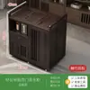 Mesa de té móvil, mesa de té pequeña, gabinete de té para el hogar con ruedas, carrito de té, mesa de té Kung Fu, tetera, juego de bandeja para juego de té integrado