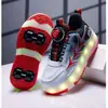 Venta Directa de Verano Transfronteriza Zapatos de Patín para Niños Zapatos de Patín para Niños Fábrica Zapatos de Patín de Cuatro Ruedas Zapatos de Patín para Niñas con Luces