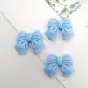 Acessórios de laço pequeno de resina para DIY de capa de celular, confecção de adereços de cabeça, patches de gravata borboleta, diversos acessórios versáteis para joias