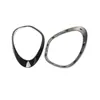 Adecuado para carcasa de faro Bmw Mini Recorte de faro Mini R60 Anillo de ojo negro Tira de recorte negra