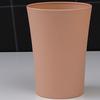 Vaso para Enjuague Bucal Vaso de Plástico Escarchado Vaso Sencillo para Cepillo de Dientes en Casa Color Escandinavo Vaso Redondo para Lavar Cilindro Dental