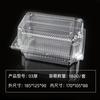 Caixa de embalagem para alimentos pet transparente caixa para embalagem de doces atacado descartável a granel embalagem para lanches caixa plástica para bolo de pêssego