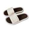 Sandalias de Verano Casuales para Niñas Estilo Coreano Hebilla Cuadrada Simple Bloques de Color Slip-On Planas Simples y de Alta Gama