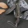 Navaja plegable de exterior cuchillo de exterior exquisito mini cuchillo de fruta de bolsillo portátil de acero inoxidable cuchillo anti-cuerpo al por mayor