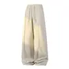 {Exclusivo Transfronterizo} Nuevo Estilo Holgado Casual Sencillo Color Sólido Modernos Pantalones de Chándal Pantalones de Pierna Ancha
