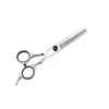 Tijeras de Peluquería, Tijeras Planas de Acero Inoxidable Integradas para Uso Doméstico para Adelgazar y Recortar el Cabello, Juego Completo de Herramientas para Cortar el Cabello