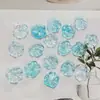 Estéreo Simulado Gradiente de Dos Colores Hoja de Loto Hoja Acrílica DIY Pendientes Hechos a Mano Material para Tocado Venta al por Mayor