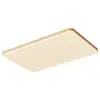 Lámpara de techo para sala de estar estilo madera natural, moderna, simple, elegante, protectora para los ojos, nuevo modelo 2026, lámparas Zhongshan, juego de paquete para toda la casa