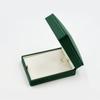 Punto de fábrica diseño independiente tela rayada con colgante de hebilla de resorte caja joyero caja joyero de comercio exterior caja para anillos