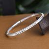 2024 Nuevo Pulsera de Alfabeto Inglés Simple con Rosa Estilo Frío Abierto Pulsera Regalos para Novia