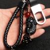 Pingente de Chave de Carro de Alta Qualidade Obsidiana Pixiu Fivela de Cintura Criativo Pingente de Casal Masculino e Feminino Presente Atacado