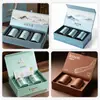 Caja de Té Personalizada Tipo Cajón, Caja de Regalo Dura con Relieve de Papel Kraft, Exquisita Caja de Empaque para Té, Hecha a Medida