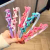 Diadema de Moda Nueva Estilo Coreano Transfronteriza con Dos Lazos para Niños, Diadema de Princesa para Bebé Que No Aprieta la Cabeza y Mantiene el Cabello en su Lugar