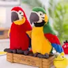 Muñeco de Loro Lindo Simulación Muñeco de Pájaro King Kong Juguete de Peluche Adornos Creativos Divertidos Regalo de Cumpleaños para Niños