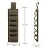 Bolsa Táctica para Almacenamiento de Cartuchos de Caza Bolsa de Accesorios MOLLE Estilo Militar Bolsa para Cartuchos de 12G Bolsa Redonda para Perdigones de 6 Agujeros