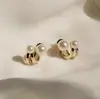 Pendientes de Tachuela de Flor de Perla Esmaltada de Plata de Ley 925 con Circonita para Mujer, Nuevo Estilo Popular, Joyería para Orejas de Lujo Ligero de Alta Gama, Clásicos