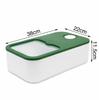 Contenedor de Arroz 10kg Grado Alimenticio Caja de Almacenamiento de Arroz de Cocina con Tapa, a Prueba de Insectos, a Prueba de Humedad, Sellado para Almacenar Granos y Cereales