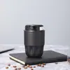Taza de café de acero inoxidable 316, linda, mantiene las bebidas calientes o frías, compacta y portátil para niñas, alto valor estético, popular en línea, mismo estilo que la taza de pétalo