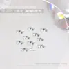 Accesorios para Uñas Lazo Metálico Cinta Oro Plata Blanco Aleación K Uñas Portátiles Accesorios de Lazo para Uñas
