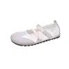 Zapatos Retro Mary Jane 2026 para Mujer, Nuevo Modelo Primavera/Verano, Zapatos de Entrenamiento Alemanes que Aumentan la Altura, Suela Suave, Cierre de Velcro, Zapatos Casuales de Ballet