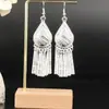 Pendientes de Pavo Real para Minorías Étnicas, Regalos Retro de Plata Miao Estilo Étnico, Accesorios de Pendientes Vintage de Imitación Plata