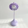 Luminária de Mesa de Estudo para Desktop Transfronteiriça Criativa Flor Grande Capacidade Carregamento USB Toque de Três Níveis Dimerizável LED