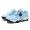 Zapatos de Golf Profesionales con Clavos de Nuevo Estilo para Mujer, Suministros de Golf para Entrenamiento al Aire Libre, Productos Calientes Transfronterizos