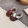 Sandalias Infantiles, Sandalias para Niñas, Antideslizantes de Dibujos Animados Verano Gato Niña 38Kt Zapatos de Playa para Bebé, Suela Suave, Versión Coreana