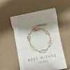 Elegante Pulseira de Porco Brilhante com Diamantes Inteiros em Estilo Francês para Mulheres, Simples e Versátil, Fashion, Luxo Leve, Joias de Alta Qualidade