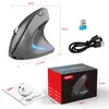 Ratón vertical ergonómico 2.4G BT5.1 modo dual 2400dpi ajustable diseño silencioso transfronterizo en stock