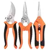 Conjunto Combinado de Tesouras de Poda, Tesouras de Jardinagem, Tesouras para Galhos de Frutas, Ferramentas de Jardim Multiuso, Aço Inoxidável Doméstico