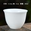 Taza de Té Kung Fu de Porcelana Jade Taza de Degustación Taza de Té Juego de Té para el Hogar Evento de Empresa Apertura Logotipo Regalo