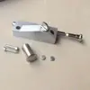 Cerradura de puerta con marco cerradura de puerta de madera cerradura de piso de madera cerradura de tapón de piso de puerta de vidrio de acero inoxidable con marco cerradura de puerta de apertura única cerradura de tapón de piso de puerta con marco
