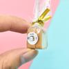 Rebanada de pan tostado diy gota de pegamento crema accesorios para carcasa de teléfono móvil comida en miniatura para jugar casero bolsa ciega al por mayor
