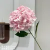 Flor Artificial Ramo Individual Hortensia Hortensia Bella Ramo Individual 90 Piezas Hortensia Grande Salón de Bodas Techo Alto Pasillo Arreglo Floral