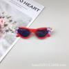 Gafas de sol de moda con diseño de flores de tres colores para niños, bonitas gafas de sol con montura de ojo de gato para niñas, protección solar UV, gafas de sol para fiestas