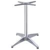 Suministro al por mayor de patas de mesa de aluminio, patas de mesa de aluminio en forma de cruz, patas de mesa de aleación de aluminio de cuatro puntas, patas duraderas para escritorio de oficina y mesa de bar