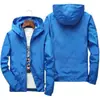 Chaqueta Casual Transfronteriza de Comercio Electrónico Modelo Nuevo 2026 para Hombre, Cortavientos Ligero con Capucha para Exteriores