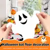 LB005 Adesivo de Decoração de Halloween Fantasma para Exterior Decoração de Festival Adesivo de Chão de Folha de Alumínio Adesivo de Parede Autoadesivo à Prova d'Água