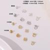 Acessórios para Joias Atacado Preserva Cor Banhado a Ouro Furo para Passar Fio Anel de Conexão Fechado Pulseira DIY Colar Acessórios para Joias