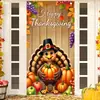 Cubierta de Puerta Otoño 2026 Transfronteriza Cosecha de Otoño Calabaza Girasol Atmósfera Festiva Fondo Decorativo Pancarta Exterior