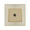 Enchufe de pared británico de 13A con USB, universal de cinco orificios, comercio exterior, panel de enchufe internacional para Hong Kong, Singapur, Tipo 86