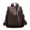 Mochila transfronteriza versión coreana para mujer otoño 2026 nueva elegante PU personalizada mochila de viaje para mujer moderna mochila escolar para estudiante